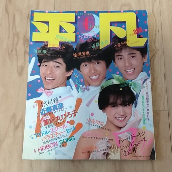 Vintage Japanese The Heibon 1983 Complete Magazine Set of 12 Seiko Naka… - Picture 8 of 14